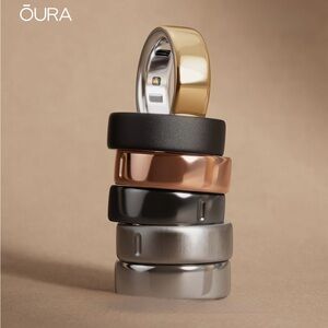 New💍 Oura Ring 4 sz11 | Brushed Silver | Smart Ring for Sleep, Heart & Stress